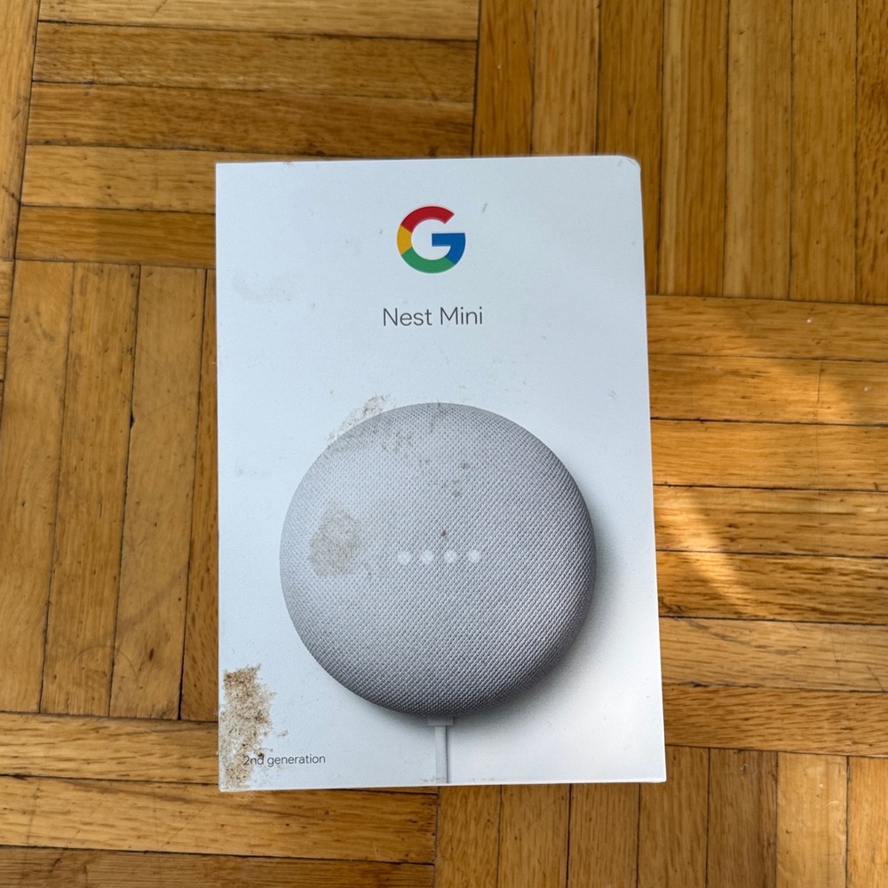 google Nest Mini - Chalk/White